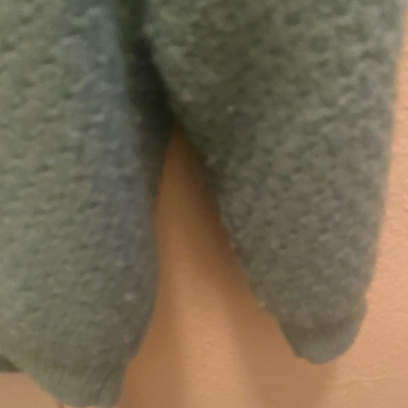 Marc Jacobs Crystal Embellished Jeweled Sweater Shrug Crop Mint Pearl Buttons - Picture 3 of 5